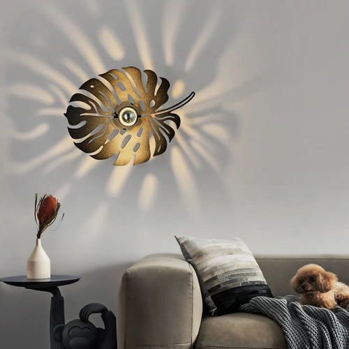 applique murale nordique en fer à led décorative pour intérieur élégant - vue 4 sur 20