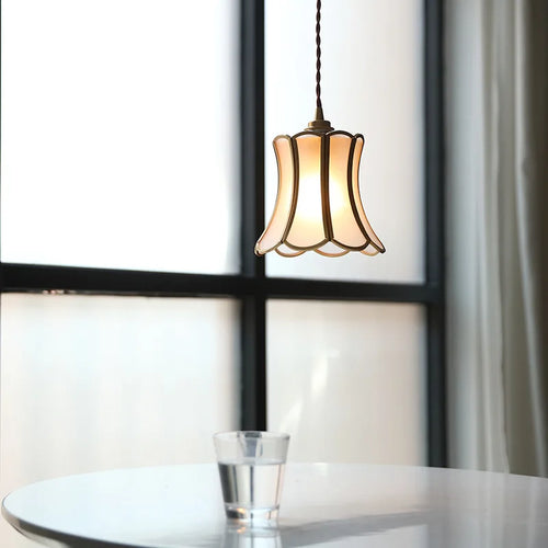 iwhd 2022 	 nordique verre led suspension luminaires cuivre moderne éclairage - vue 9 sur 24