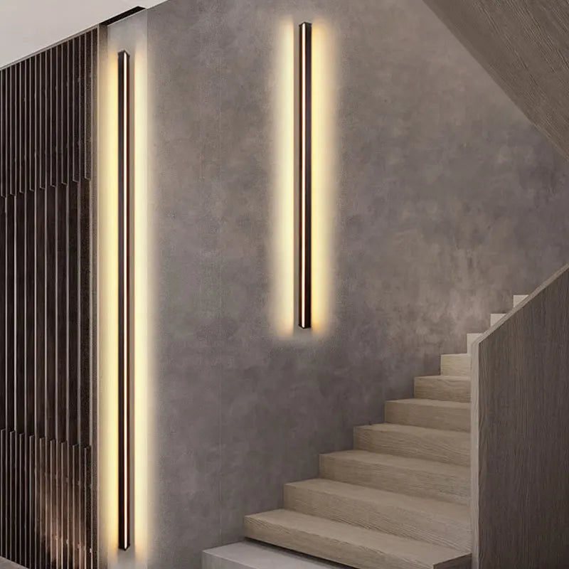 applique murale led cuboïde minimaliste en aluminium avec télécommande - vue 5 sur 22