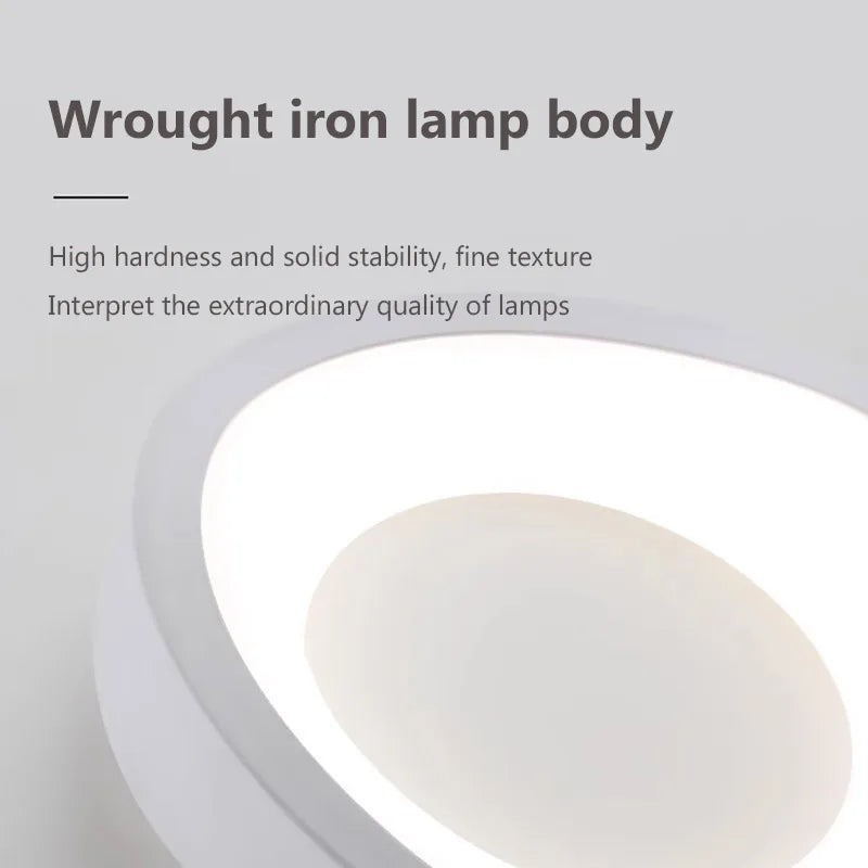 plafonnier moderne à leds pour décoration maison luminaire lustre - vue 7 sur 18