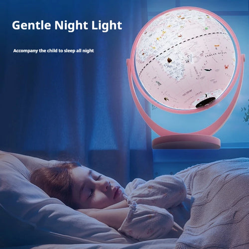 globe terrestre intelligent rotatif avec carte géographique décoratif éducatif - vue 4 sur 18