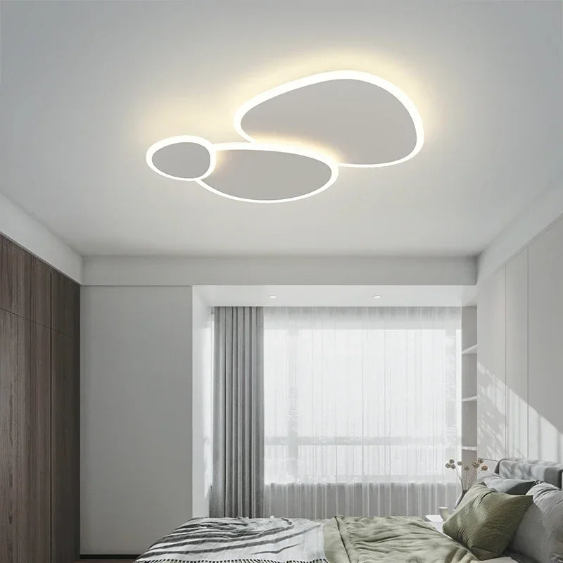 lustre led nordique créatif à intensité variable moderne - vue 3 sur 12