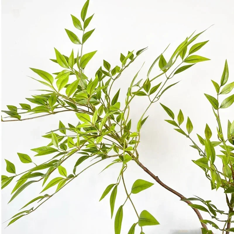grande plante artificielle en bambou pour décoration intérieure et extérieure