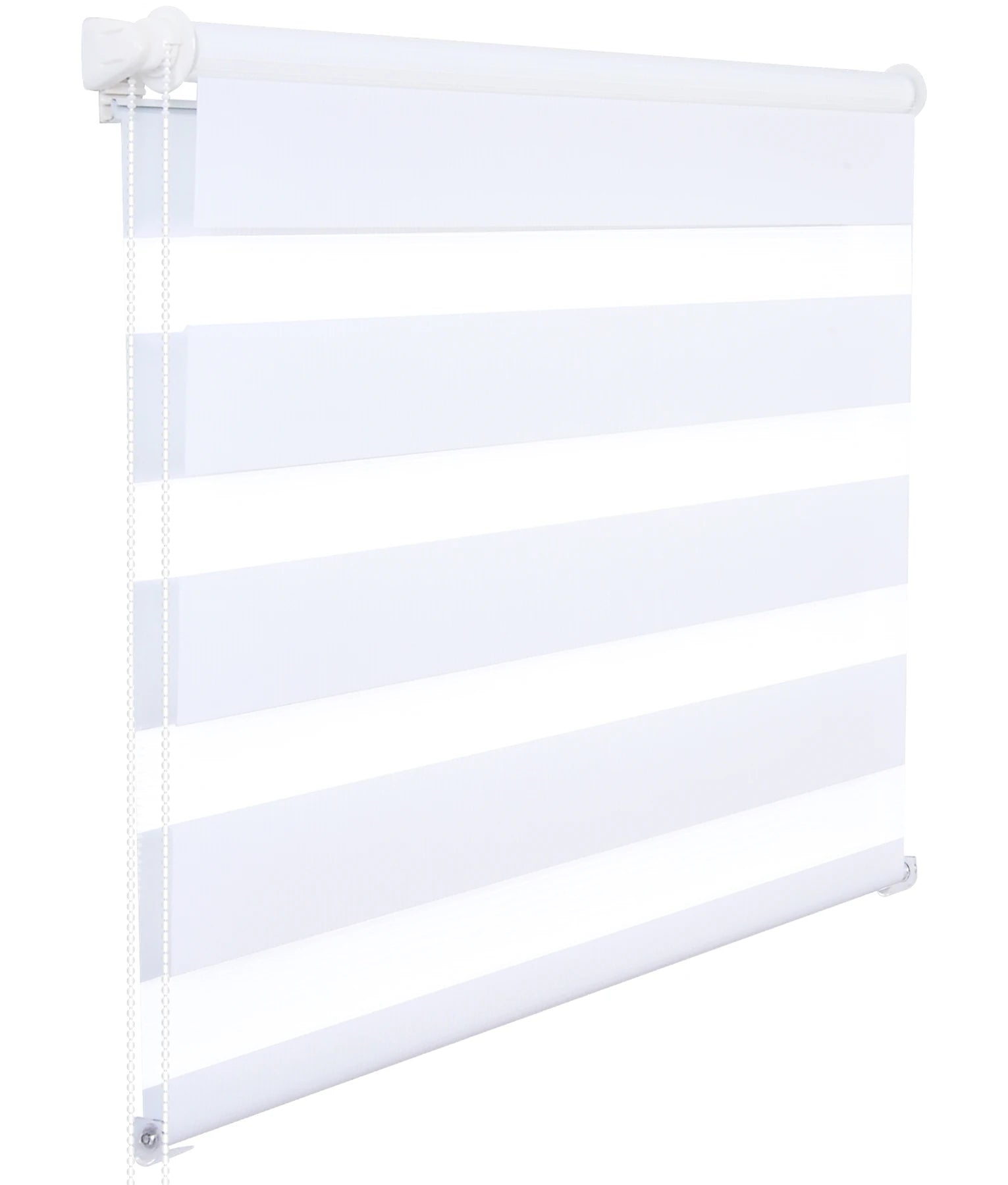 Store enrouleur double couche translucide pour salon chambre
