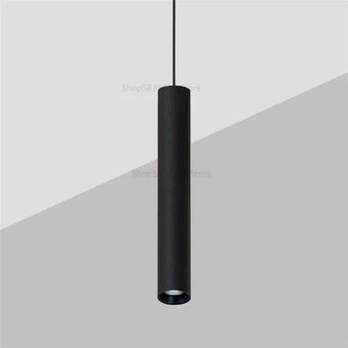suspension moderne cylindrique pour décoration intérieure nordique - vue 9 sur 12
