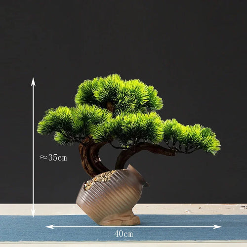 faux arbre bonsaï pour décoration intérieure et aménagement paysager - vue 18 sur 36