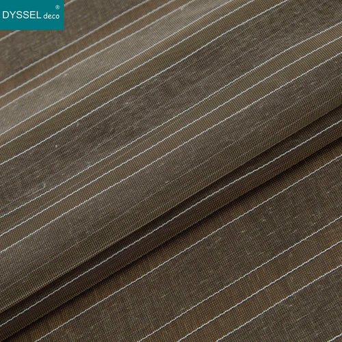 Voilage tulle rayures style moderne pour salon chambre - vue 7 sur 7