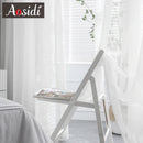 Voilage tulle léger moderne pour salon chambre