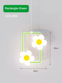 lustre fleur suspension pour fille chambre de bébé