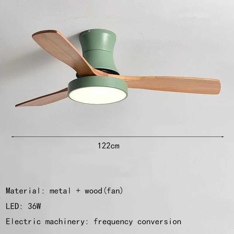 ventilateur de plafond moderne avec lumière design pour intérieur - vue 11 sur 14