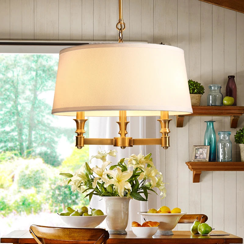 Suspension modernes lampes Amérique Art déco boule de verre lampe suspendue cuisine luminaires de plafond - vue 4 sur 7