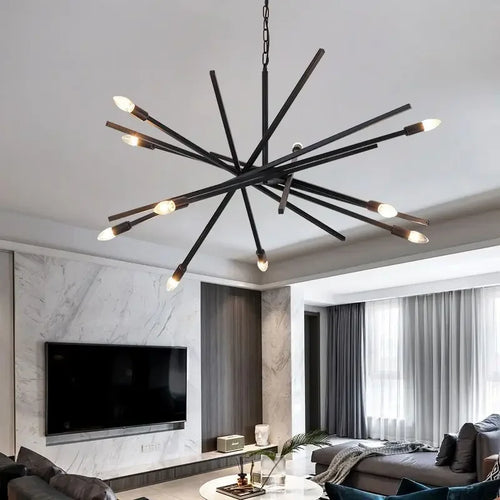 plafonnier led suspendu design moderne pour décoration intérieure - vue 7 sur 7