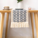 Chemin de table plaid coton lin decoration table salle a manger