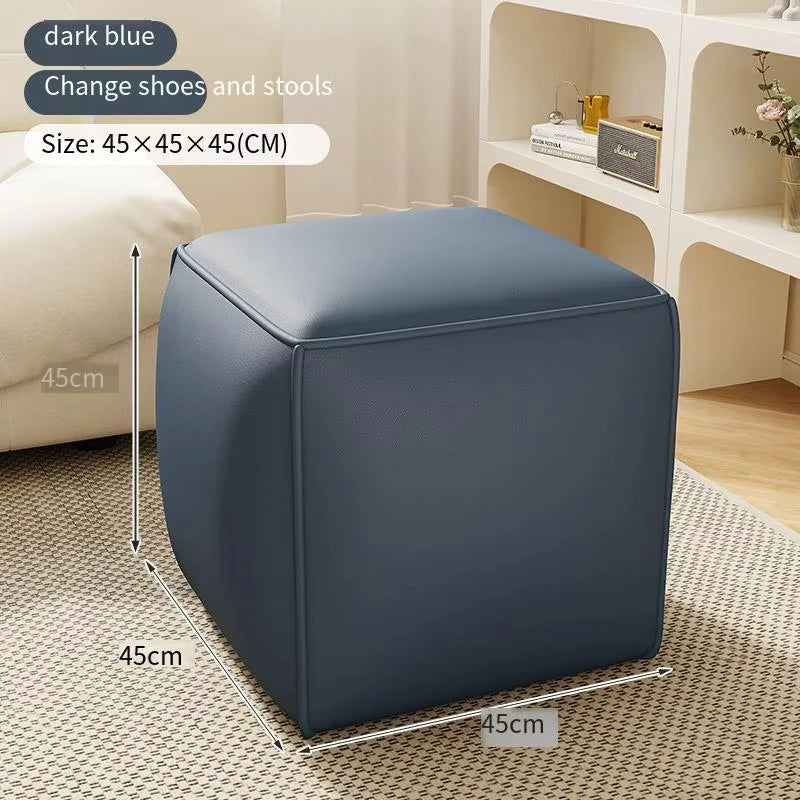 tabouret léger moderne pour entrée salon ou chambre - vue 9 sur 18