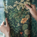 Rideau moderne translucide motif feuilles pour salon chambre