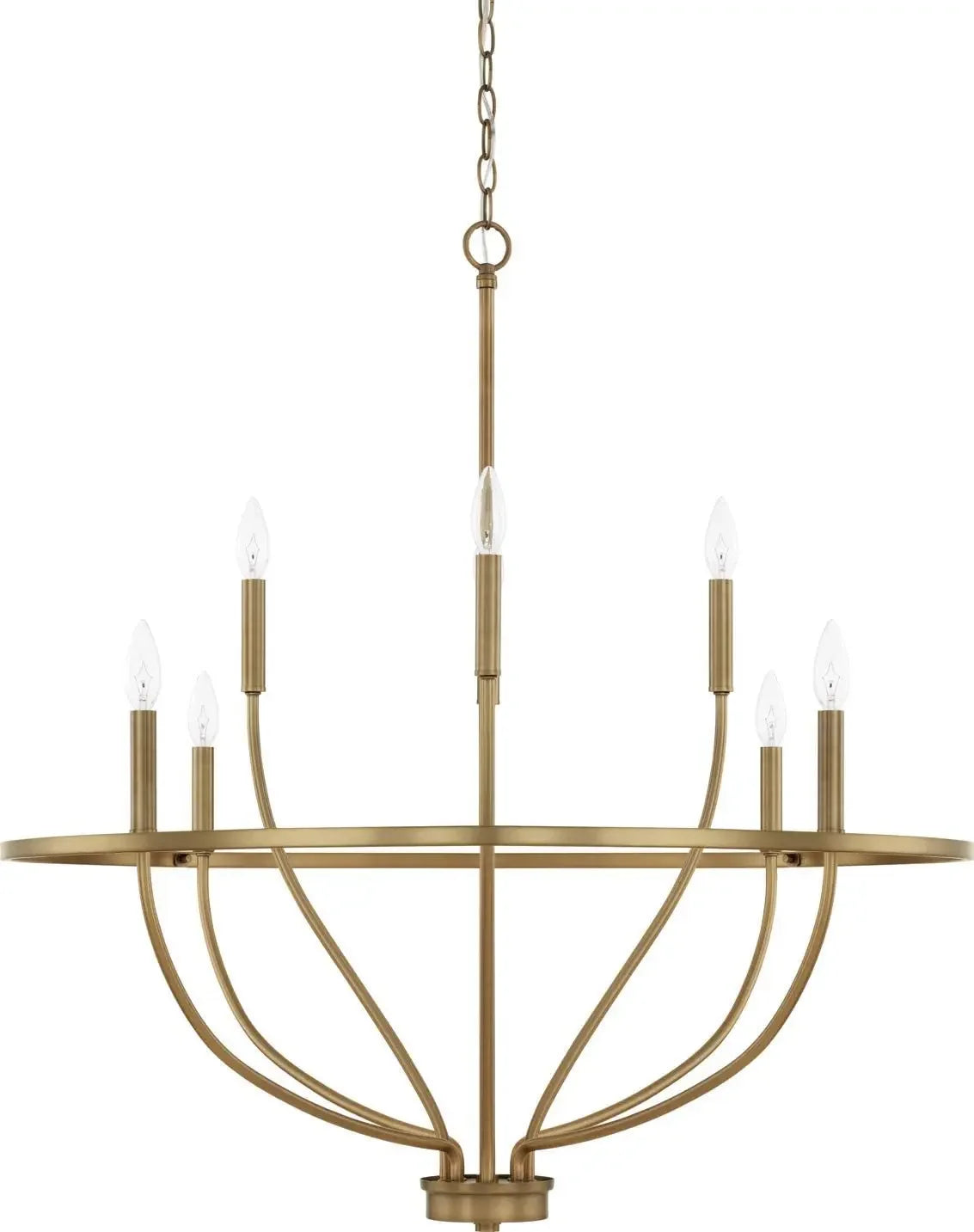 lustre rétro à led en fer pour décoration intérieure moderne - vue 10 sur 12
