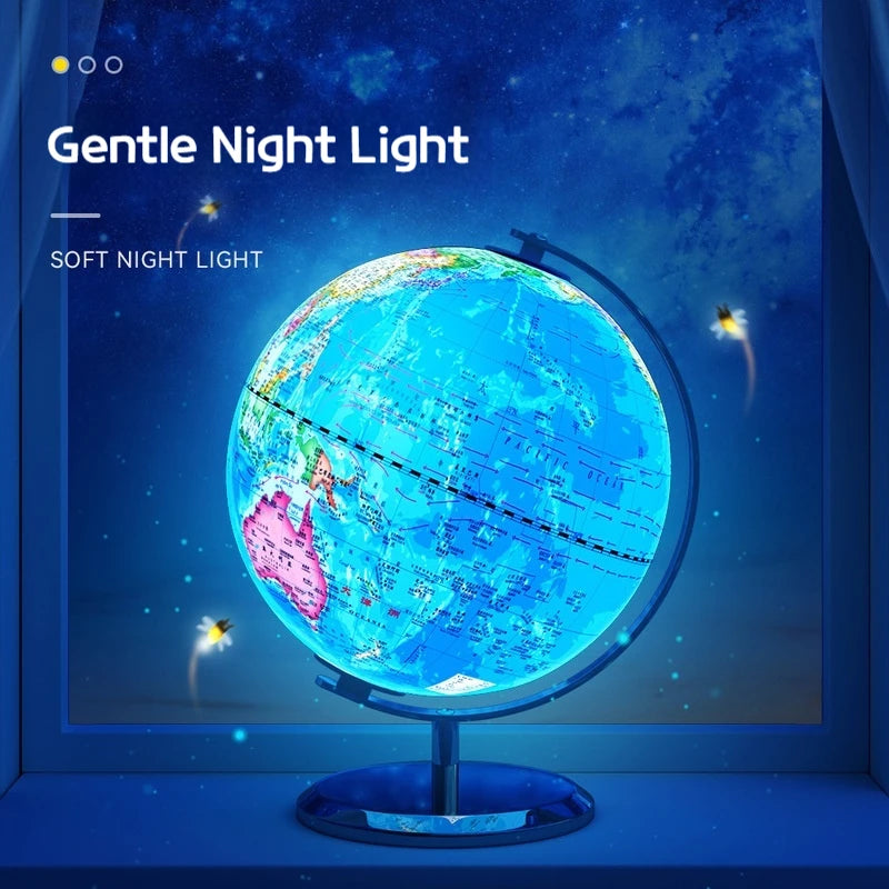 globe lumineux éducatif avec constellations et lumière led - vue 4 sur 7