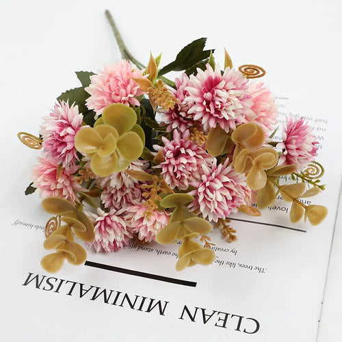 bouquet de fleurs artificielles décoratif pour intérieur et événements - vue 9 sur 25