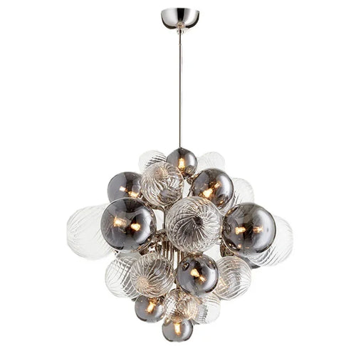 Scandinavia Designer Hanging Rod Pendant Light Ceiling Chandelier Suspension Lamp for Living Room Bedroom - vue 2 sur 9