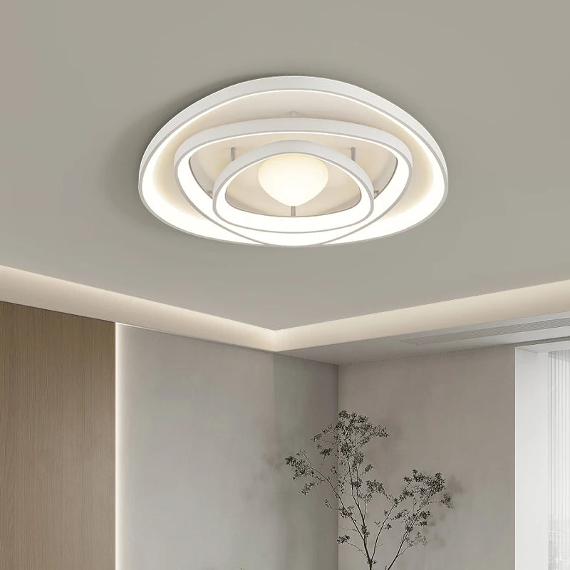 plafonnier led design moderne à spectre complet nouveau modèle 2024 - vue 3 sur 16