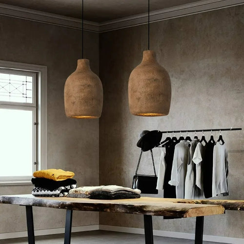 lustre wabi-sabi japonais moderne simple pour l'habitant - vue 5 sur 16