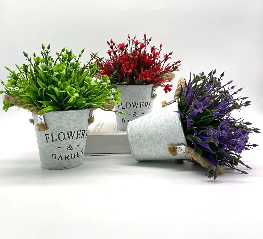 faux bonsaï en pot plante artificielle pour décoration intérieure - vue 3 sur 11