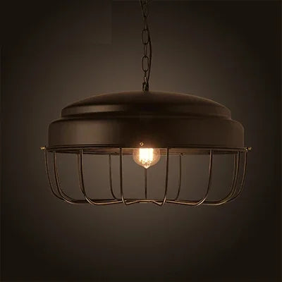 Suspension rétro de Style industriel lampe suspendue Vintage avec ampoule Led E27 dortoir salle à manger cuisine Bar - vue 14 sur 23