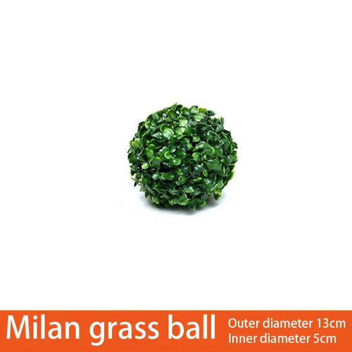 boule de plantes artificielles pour décoration extérieure jardin - vue 23 sur 24