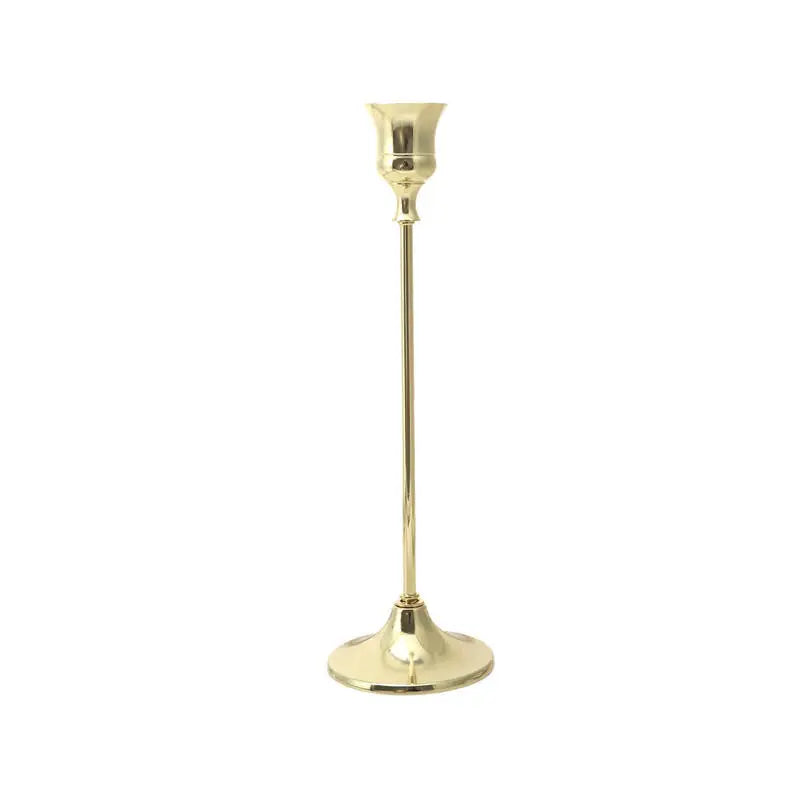 kit de bougeoirs en laiton doré pour décorations festives - vue 24 sur 26