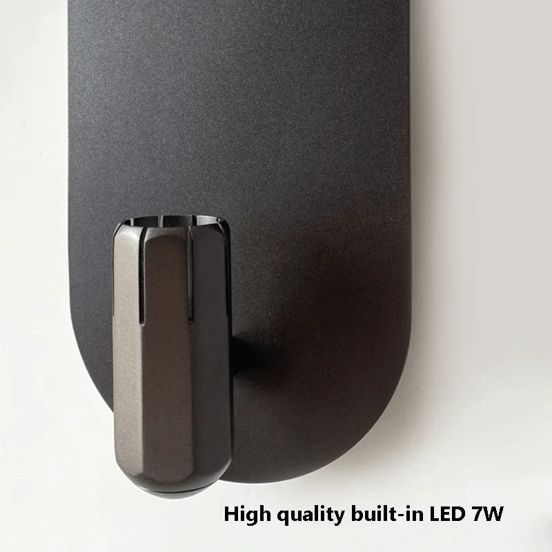 applique murale led minimaliste en aluminium luxueuse et créative - vue 7 sur 8