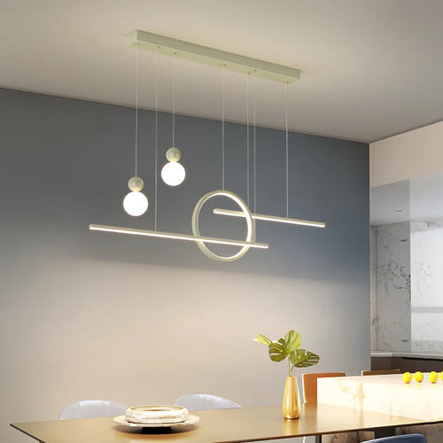 lustre style nordique moderne simple décoration crème millet