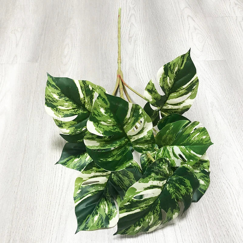 plantes artificielles monstera pour décoration intérieure et extérieure - vue 4 sur 10