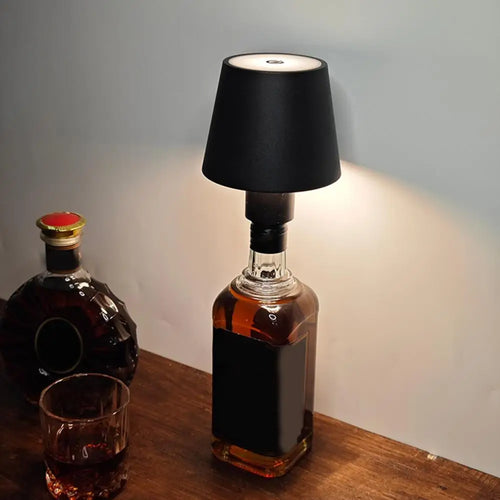lampe de bouteille de vin sans fil portable pour bars et événements