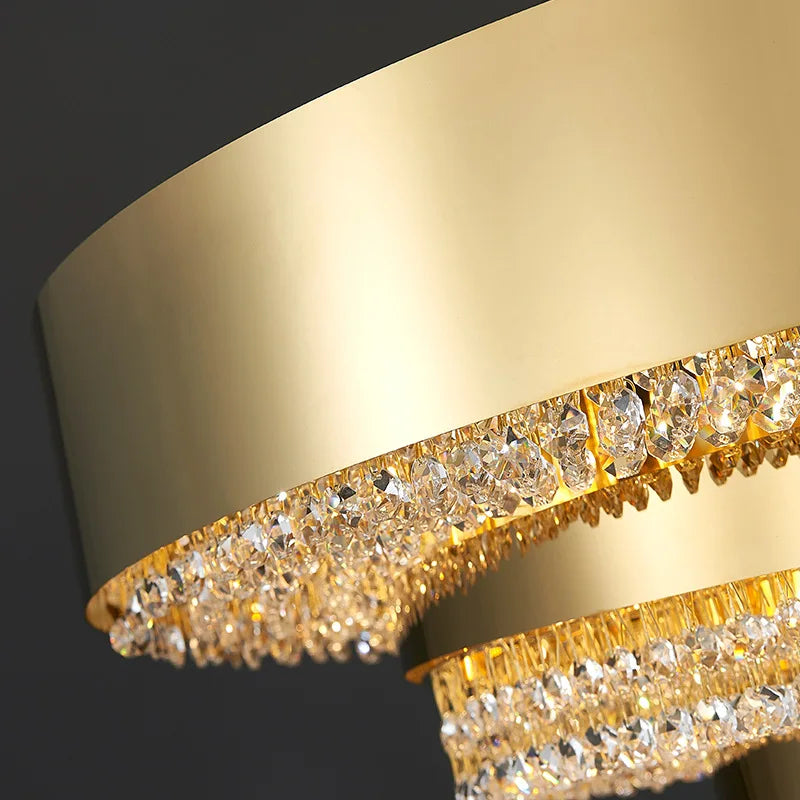 lustre en cristal design moderne pour une décoration élégante - vue 4 sur 11
