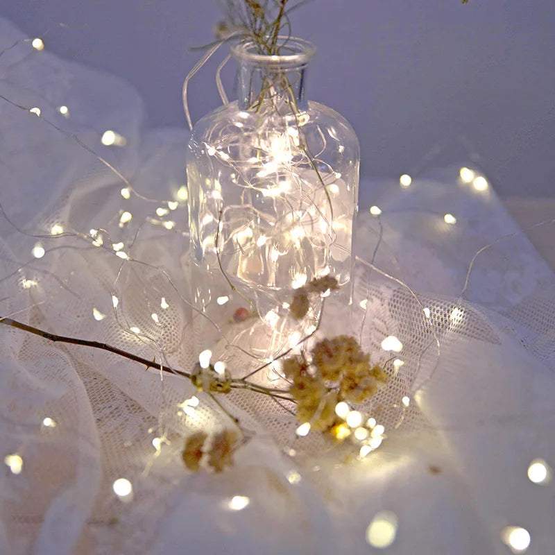 guirlande lumineuse led étanche pour décorations de fête et mariage
