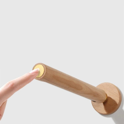 applique murale magnétique en bois avec lumière led tactile - vue 2 sur 7
