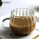 verres citrouille halloween en verre borosilicate 450ml