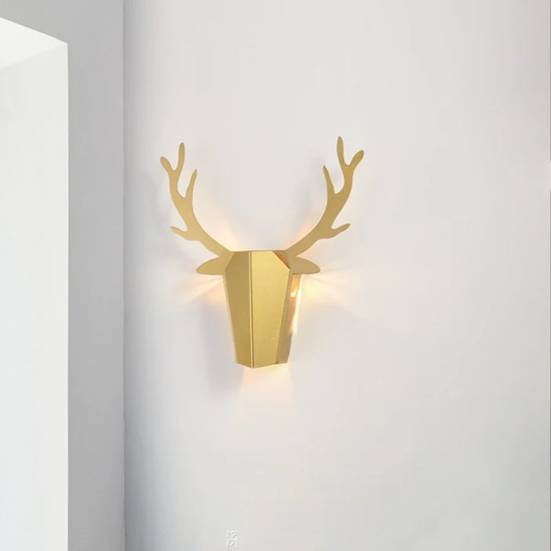 Applique murale LED moderne en bois