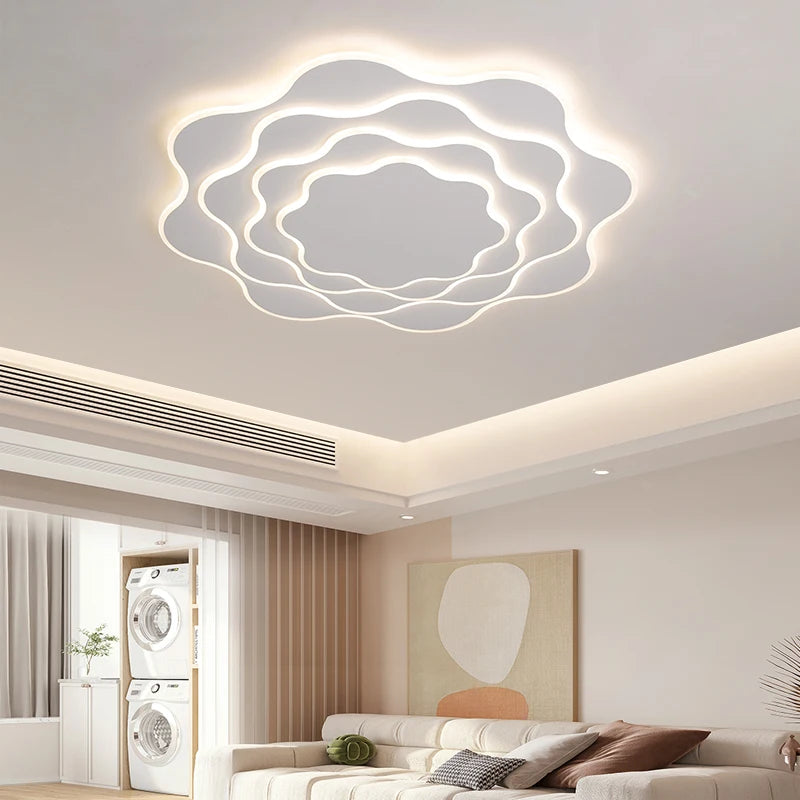 Plafonnier Fer acrylique lumières moderne LED salle à manger chambre Hall Bar lampes éclairage intérieur décor à la maison