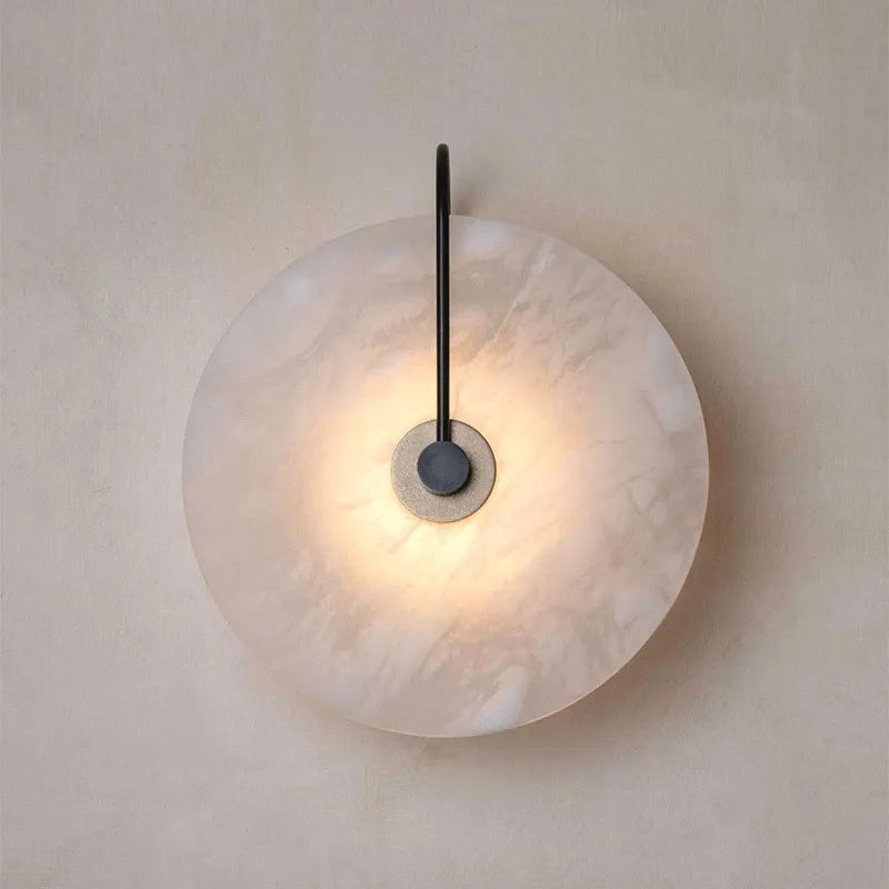 Applique murale en marbre décor à la maison décoration murale abat-jour en marbre applique murale LED luminaires pour la décoration intérieure chambre lampes LED
