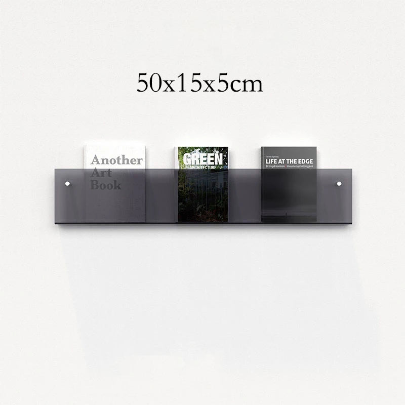 porte-brochures mural en acrylique pour magazines et littérature - vue 32 sur 40