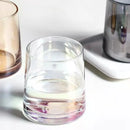 Ensemble verres cristal moderne eau whisky jus
