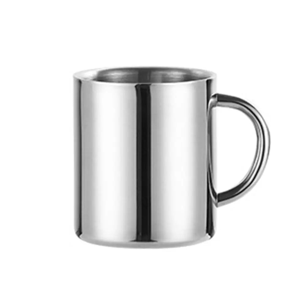 Mug café inox double paroi avec anse incassable