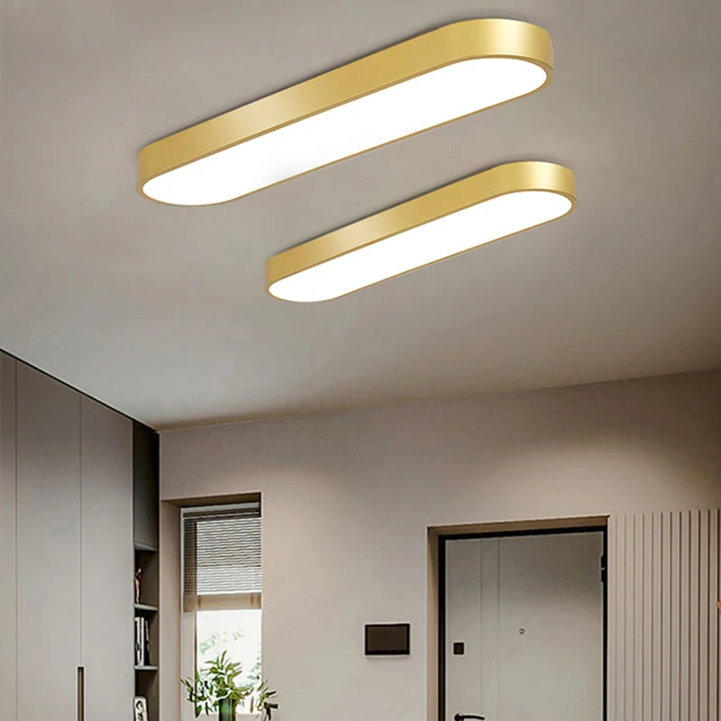 Plafond moderne à LEDs lumières balcons couloirs chambres décoration de la maison éclairage intérieur cuisine Restaurant plafonnier - vue 4 sur 22