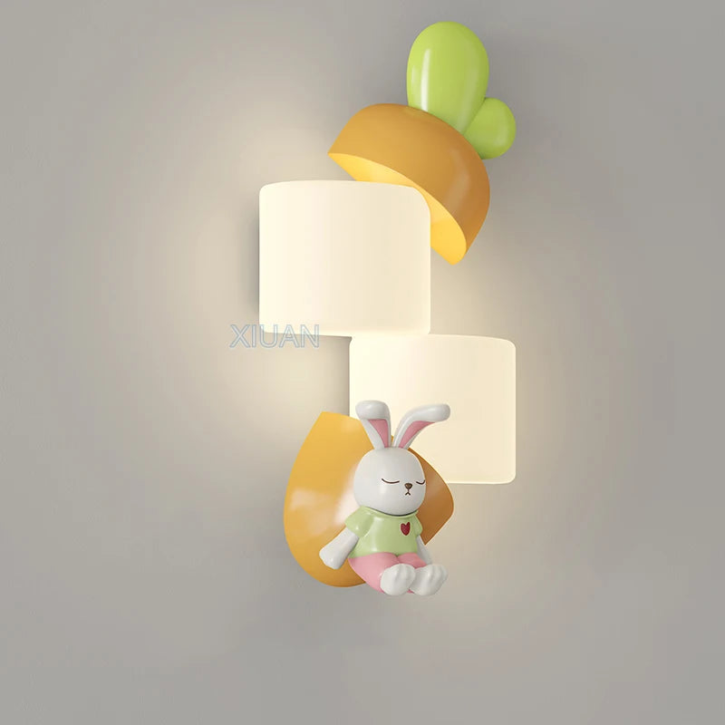 applique murale décorative pour chambre d'enfant animaux