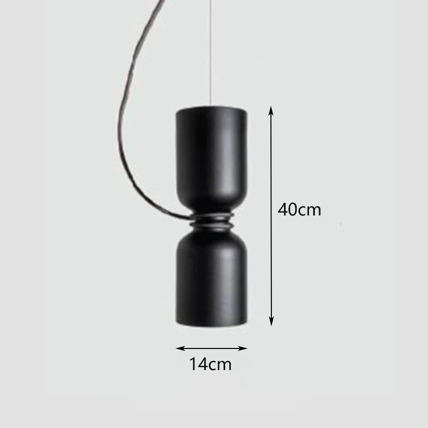 suspension à deux têtes design moderne pour intérieur - vue 15 sur 16