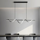 suspension LED rotative avec télécommande pour décoration intérieure