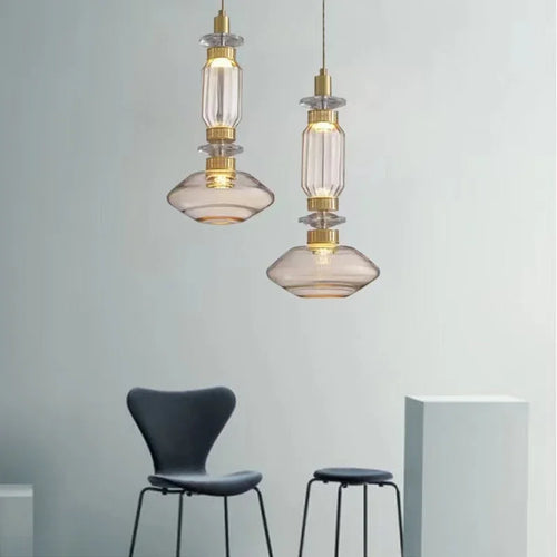 lustre en vitrail personnalisé pour décoration intérieure lumineuse - vue 4 sur 11