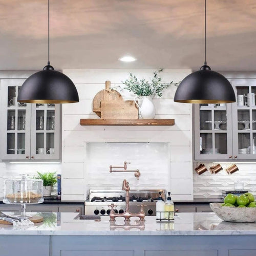 lampe suspendue rétro style industriel américain pour restaurants - vue 5 sur 7