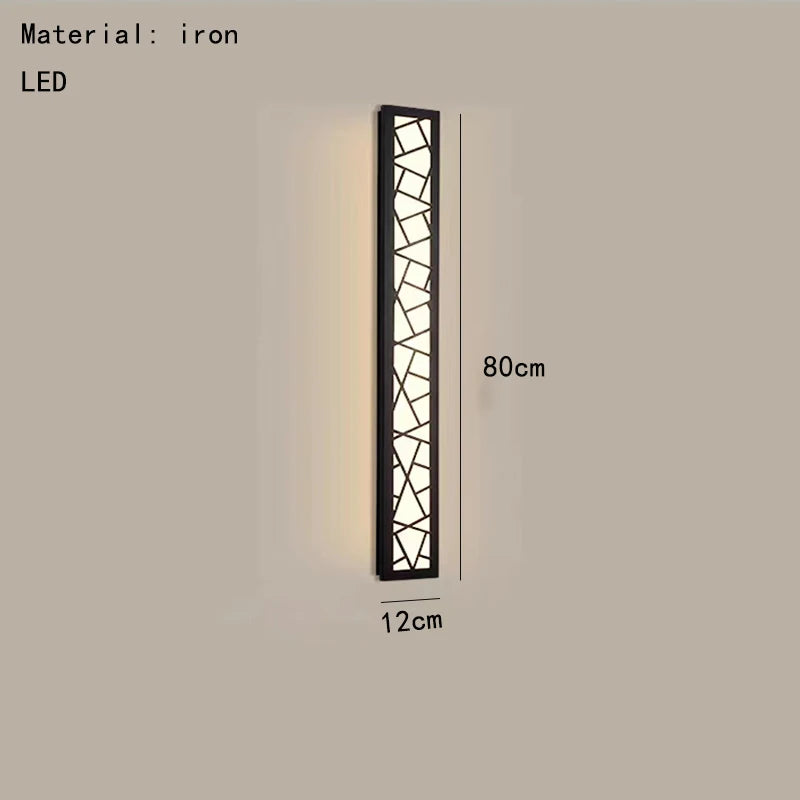 applique murale led style chinois lumière chaude pour intérieur élégant - vue 8 sur 11